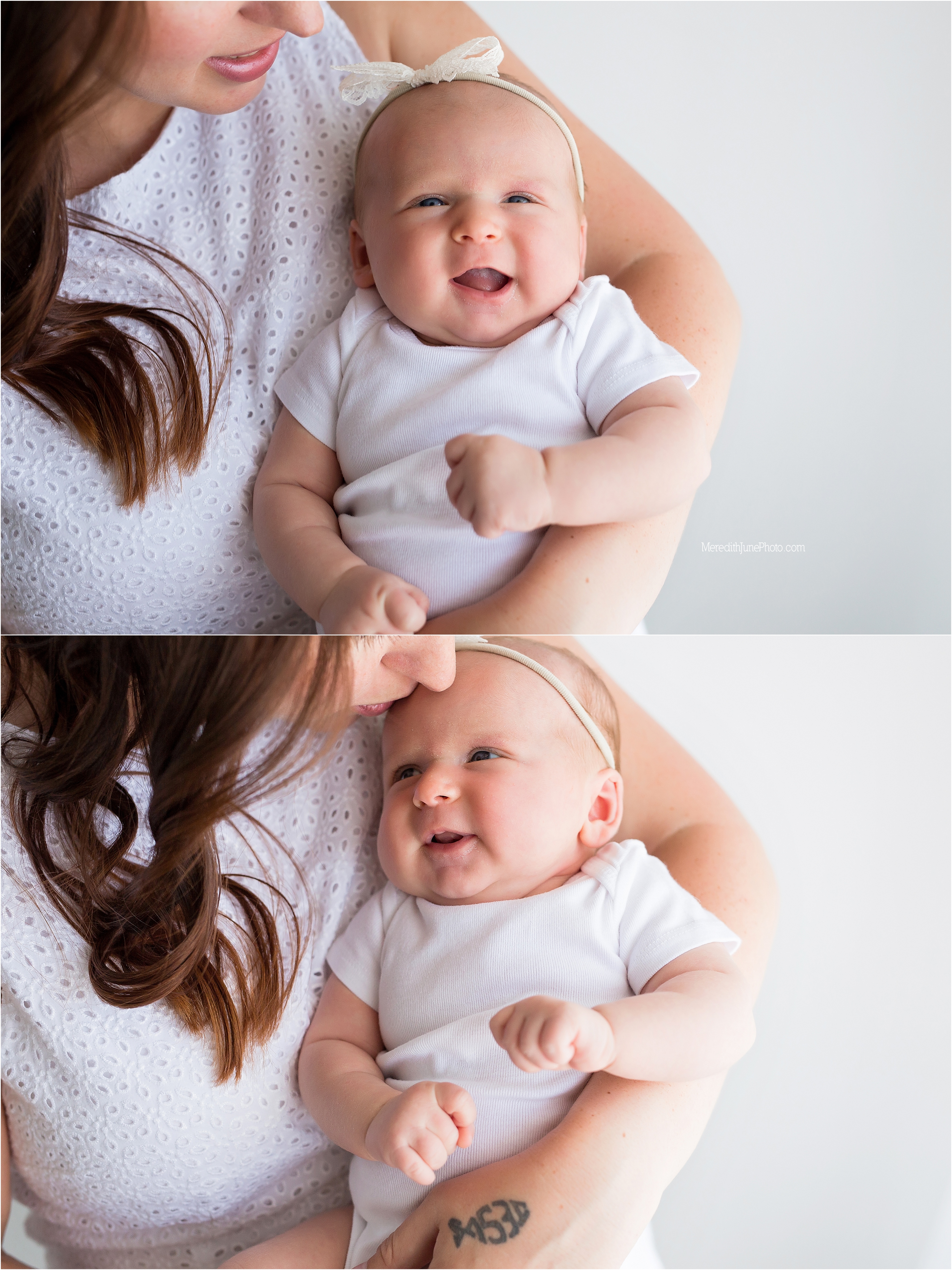 bright and airy newborn photos 
