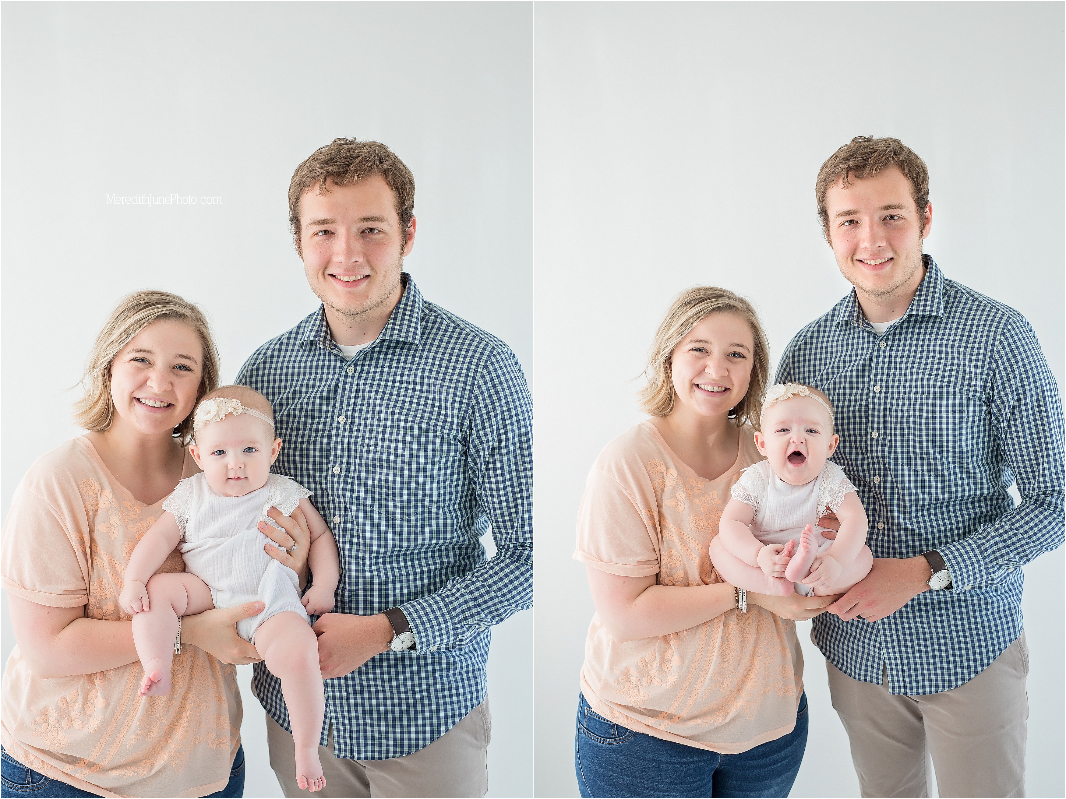 Family shots during 6 month session for Ella Joyce 