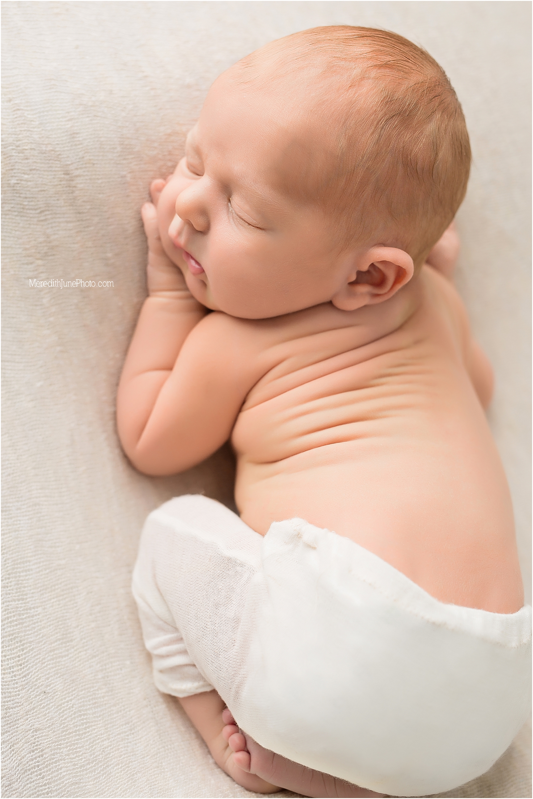 sweet newborn portraits for baby boys