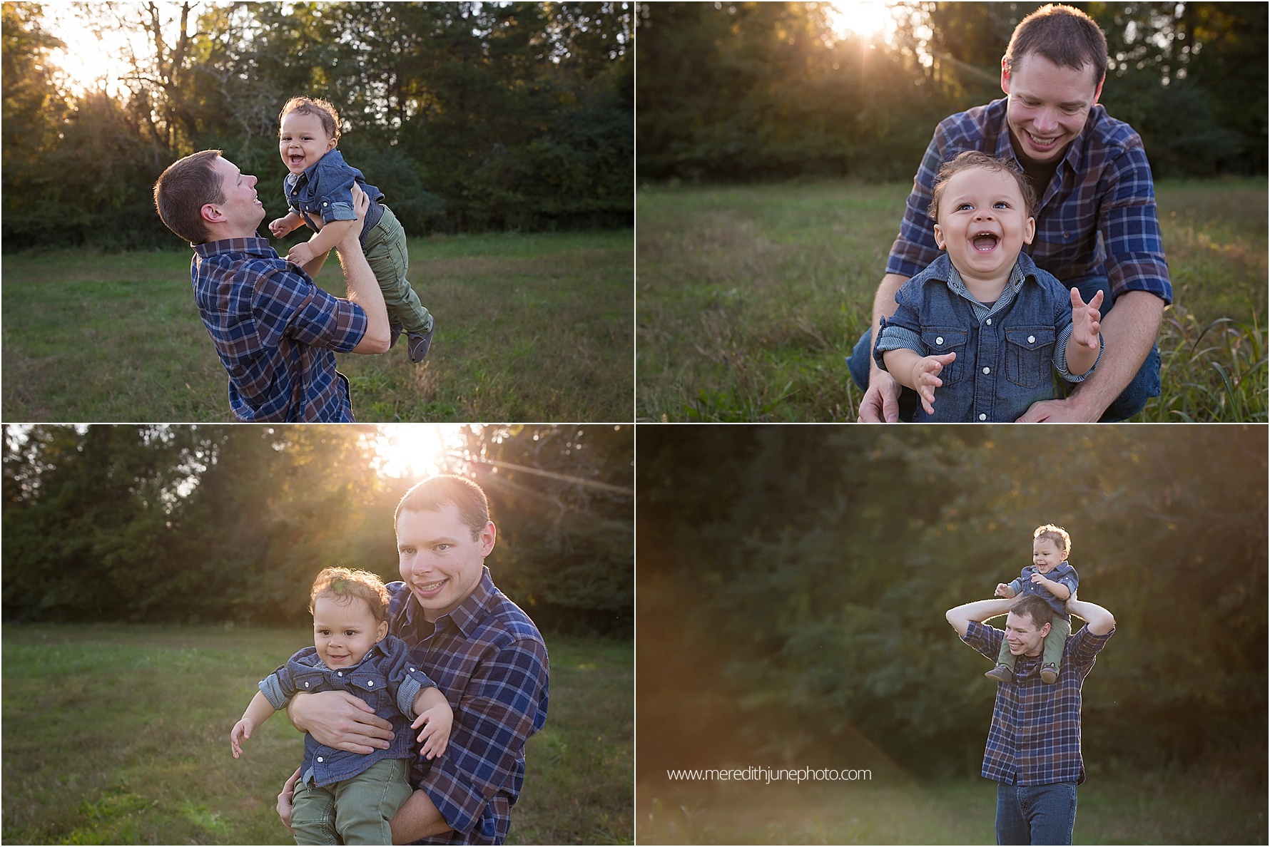 dad and son photo session