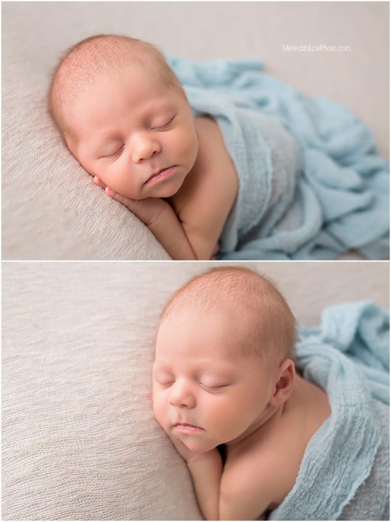 newborn baby boy pictures in Charlotte NC by MJP