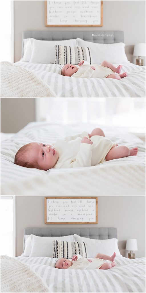 Newborn lifestyle portraits for baby Rylan 