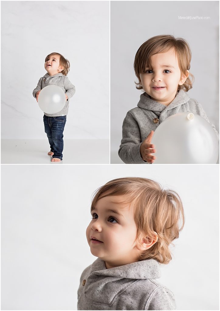 Charlotte studio photographer for baby boys