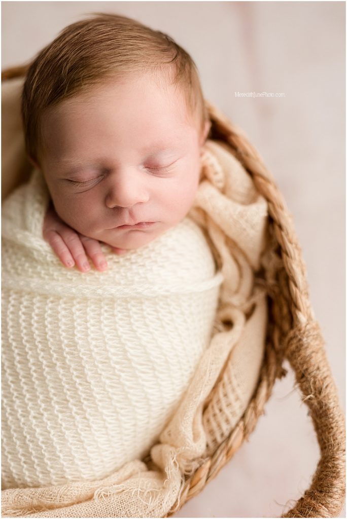baby boy photo shoot at infant photography studio