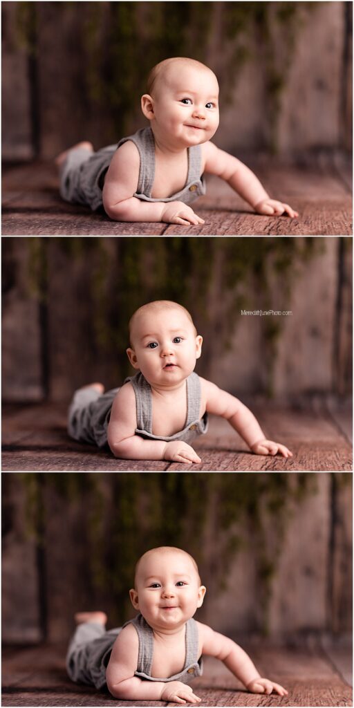 Milestone photo ideas for baby boy by MJP