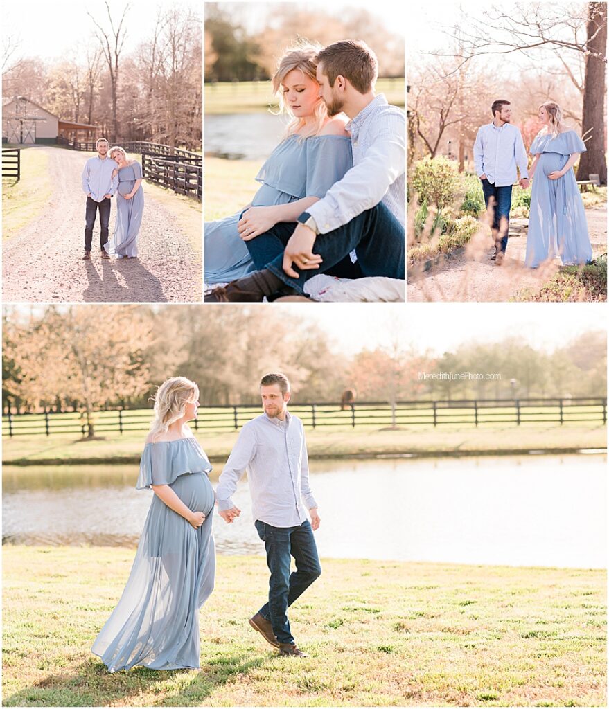 Baby justice maternity session in Charlotte, NC